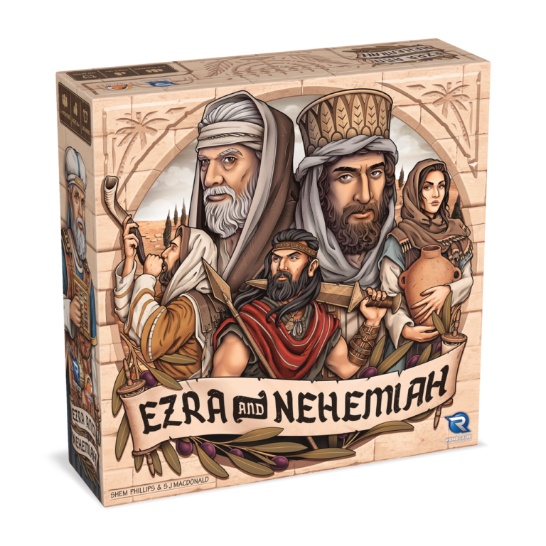 Pre-Orders Kick Off for Garphill Games’ “Ezra and Nehemiah”: Dive into Ancient Jerusalem!