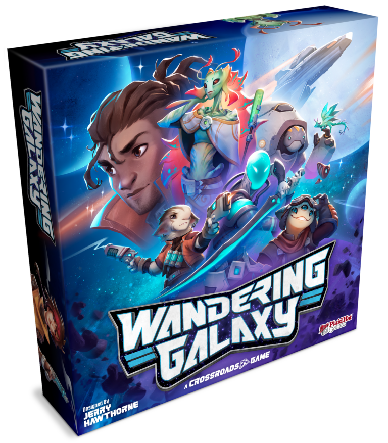 Plaid Hat Games Embarks on a Cosmic Adventure with “Wandering Galaxy: A Crossroads Game” on Kickstarter