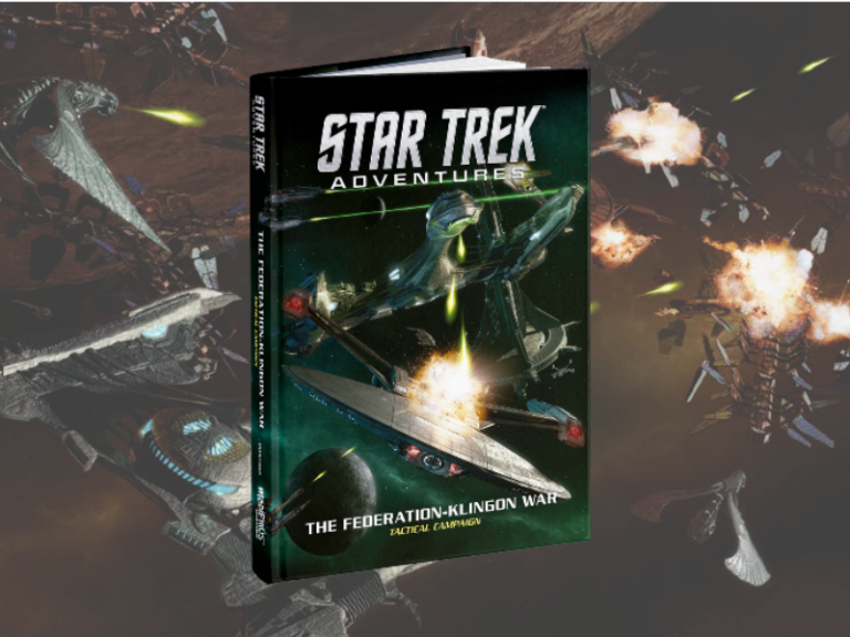 Modiphius Entertainment Releases “The Federation-Klingon War Tactical Campaign” for Star Trek Adventures