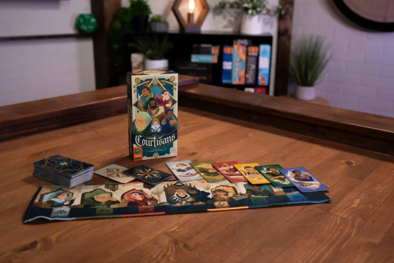 Pandasaurus Games Announces US Launch of “Courtisans” in Collaboration with Catch Up Games