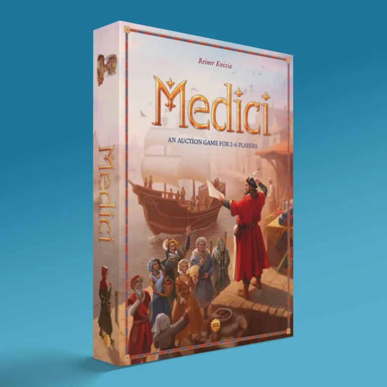 Steamforged Games Releases New Edition of “Medici” in Collaboration with Reiner Knizia