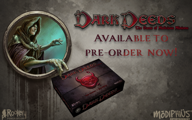 New Edition of “Dark Deeds” Card Game Announced for Pre-Order