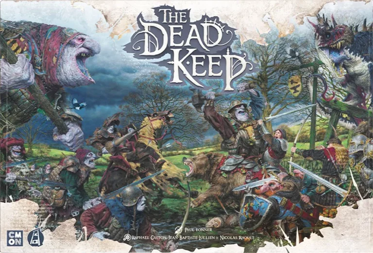 CMON Opens Pre-Orders for The Dead Keep on Gamefound