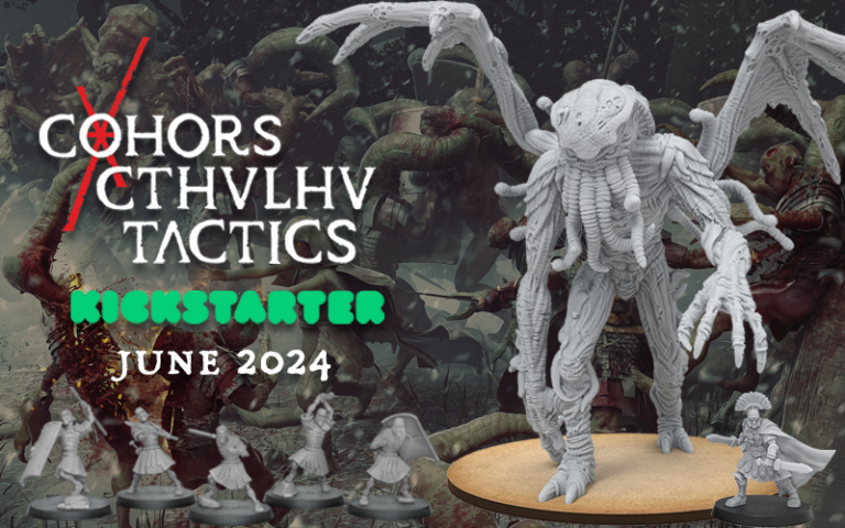 Modiphius Entertainment Set to Launch Kickstarter for “Cohors Cthulhu: Tactics” in June 2024