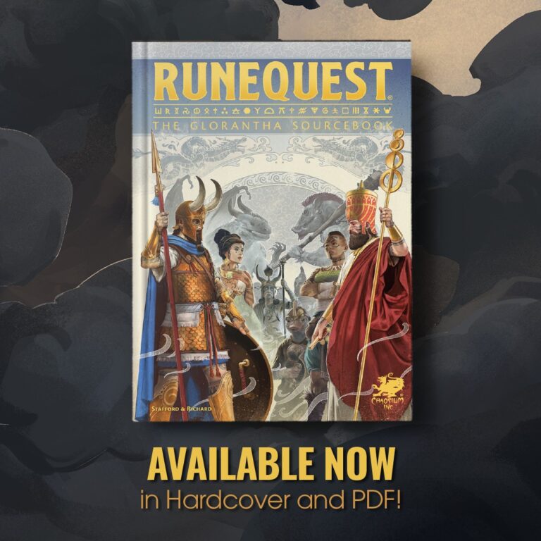 New Edition of the Glorantha Sourcebook Now Available