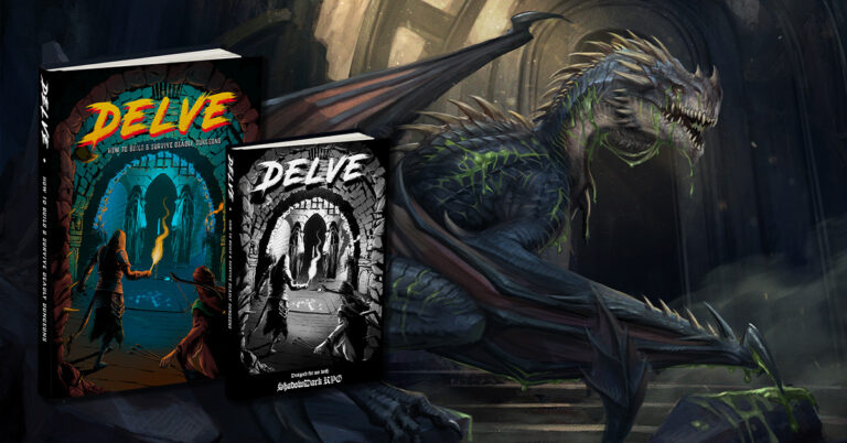 “DELVE” Kickstarter Campaign Surges Past Initial Goals, Offering Extensive Dungeon-Building Resources for TTRPG Players