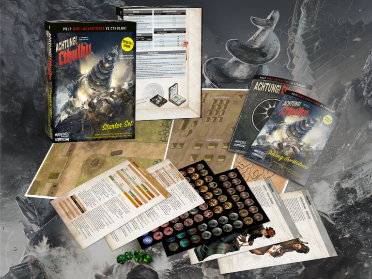 Achtung! Cthulhu Starter Set Now Available in Print and PDF