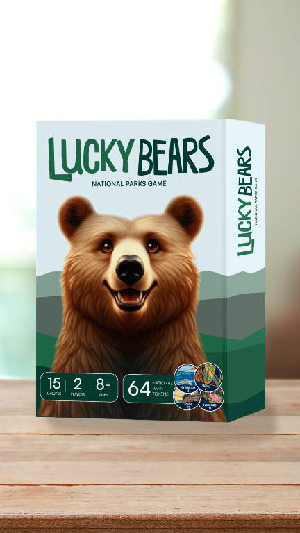New Board Game “Lucky Bears” Launches in Celebration of National Park Week
