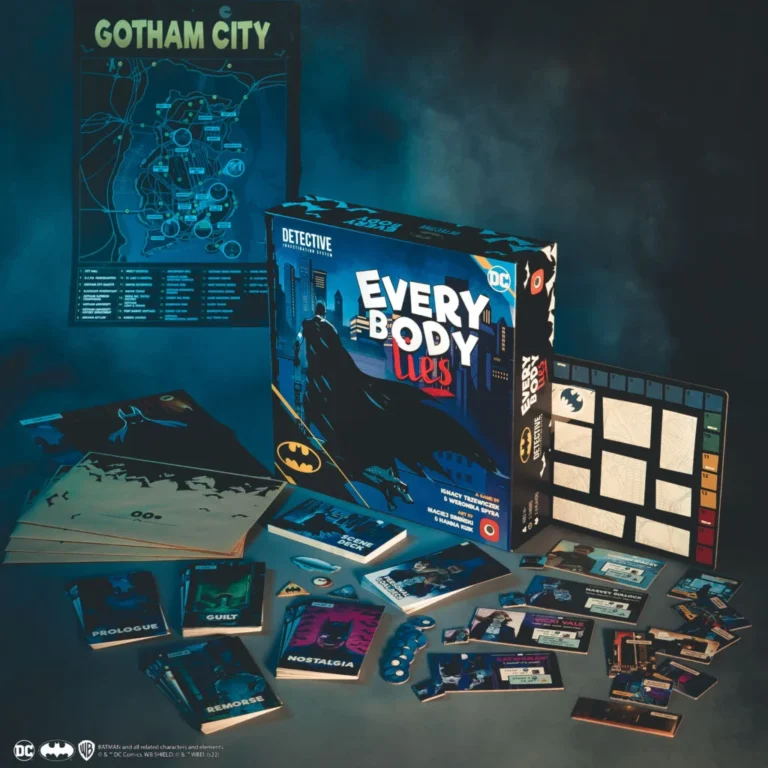 Portal Games Announces Closure Sale for “Batman: Everybody Lies” Due to Licensing Expiry