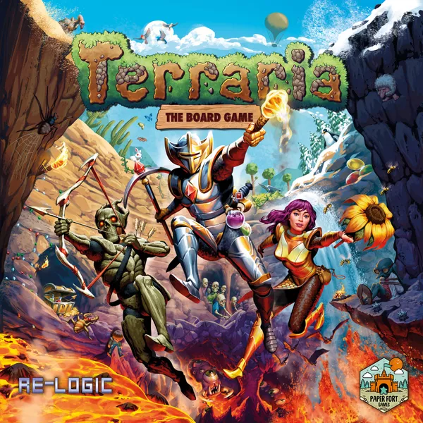 2D Sandbox Game Terraria Makes Its Way to Tabletops with New Board Game Hitting Kickstarter