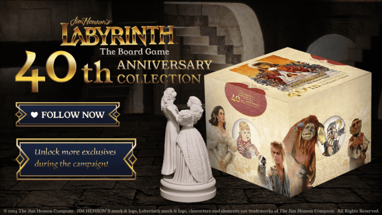 River Horse Details Labyrinth 40th Anniversary Board Game Collection