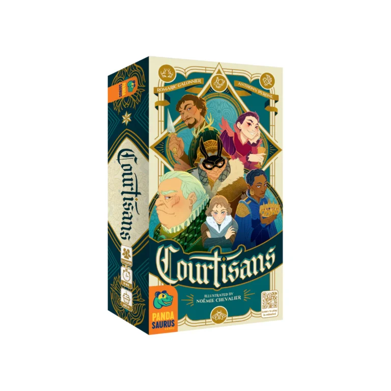 Pandasaurus Games Releases New Strategy Board Game “Courtisans”