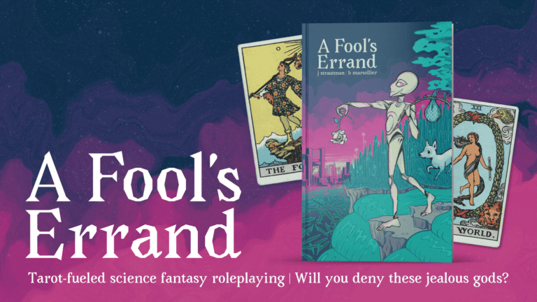 Planet Arcana Announces Kickstarter for New Tarot-Fueled TTPRG “A Fool’s Errand”