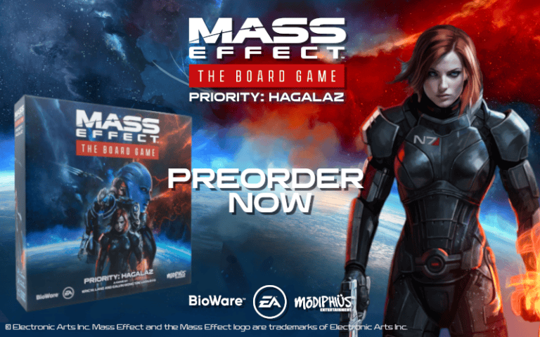 “Mass Effect the Board Game – Priority: Hagalaz” Now Available for Pre-order with a New Line of Miniatures