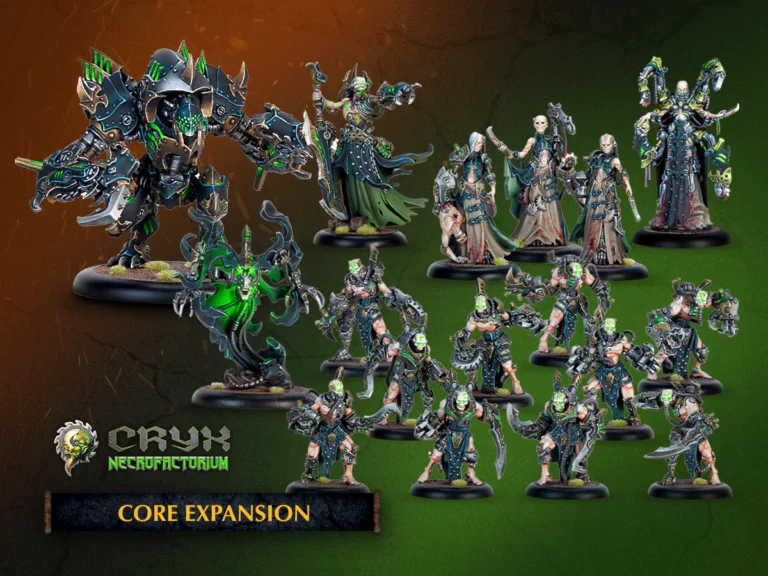 Steamforged Games Releases New Units for Cryx Necrofactorium in Warmachine