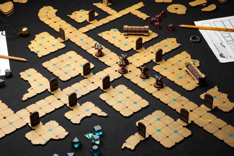 Mad Wizard’s Hall: Pre-Painted Dungeon Tile Set Now on Gamefound