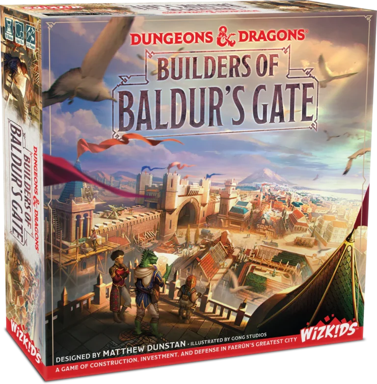 “Dungeons & Dragons: Builders of Baldur’s Gate” Set for 2025 Launch by WizKids